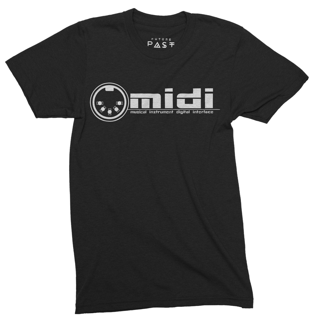 Midi T-Shirt / Black-Future Past-Essential Republik