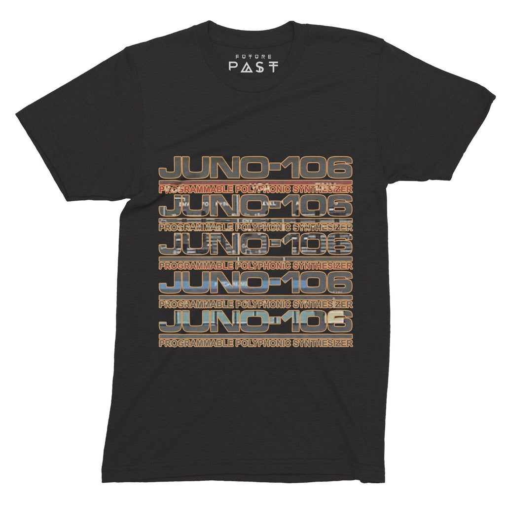 Tribute To Juno-106 T-Shirt / Black-Future Past-Essential Republik