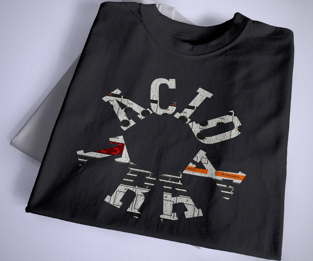 Acid Trax T-Shirt / Black-Future Past-Essential Republik