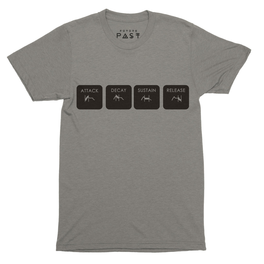 ADSR T-Shirt / Grey-Future Past-Essential Republik