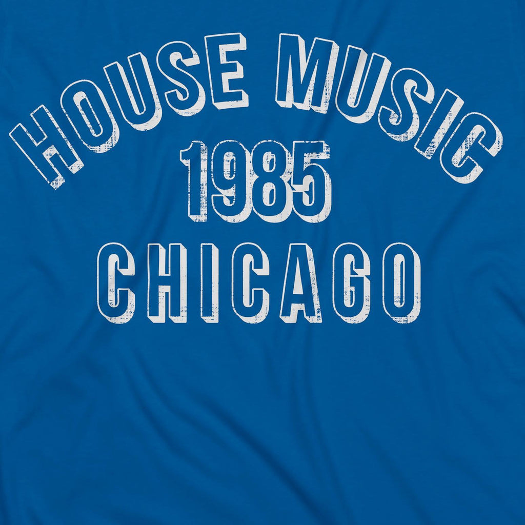 House Music 1985 T-Shirt / Royal-Future Past-Essential Republik