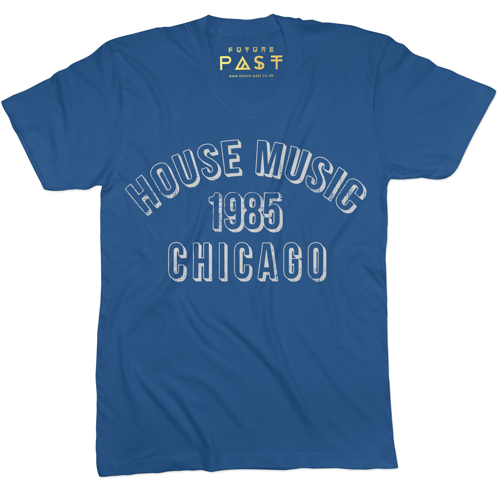 House Music 1985 T-Shirt / Royal-Future Past-Essential Republik