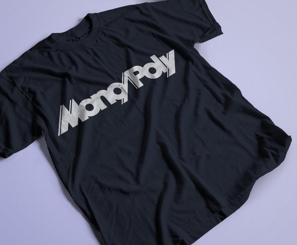 Tribute To Mono/Poly T-Shirt / Navy-Future Past-Essential Republik