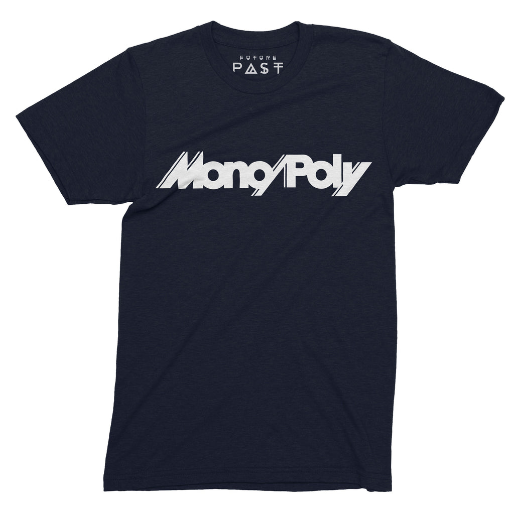 Tribute To Mono/Poly T-Shirt / Navy-Future Past-Essential Republik