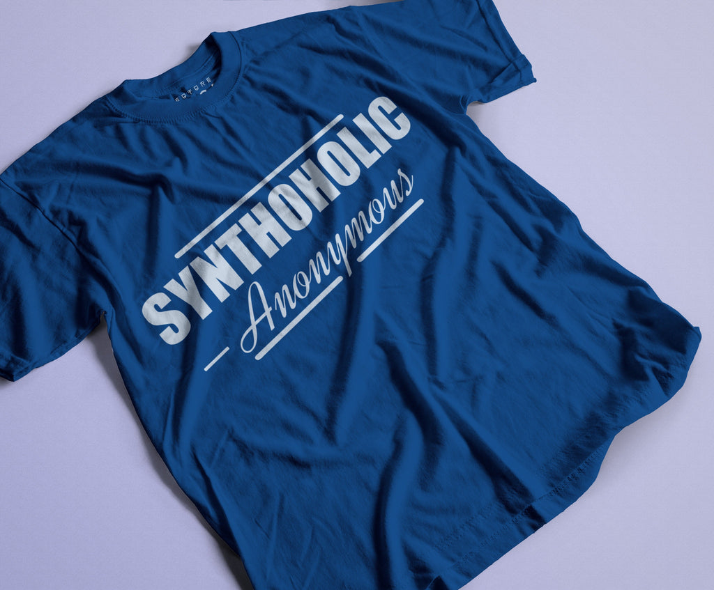 Synthoholic Anonymous T-Shirt / Royal-Future Past-Essential Republik