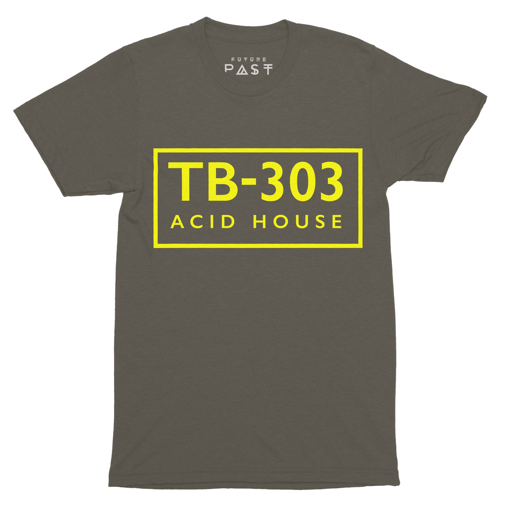 TB-303 FAC51 Acid House T-Shirt / Khaki-Future Past-Essential Republik