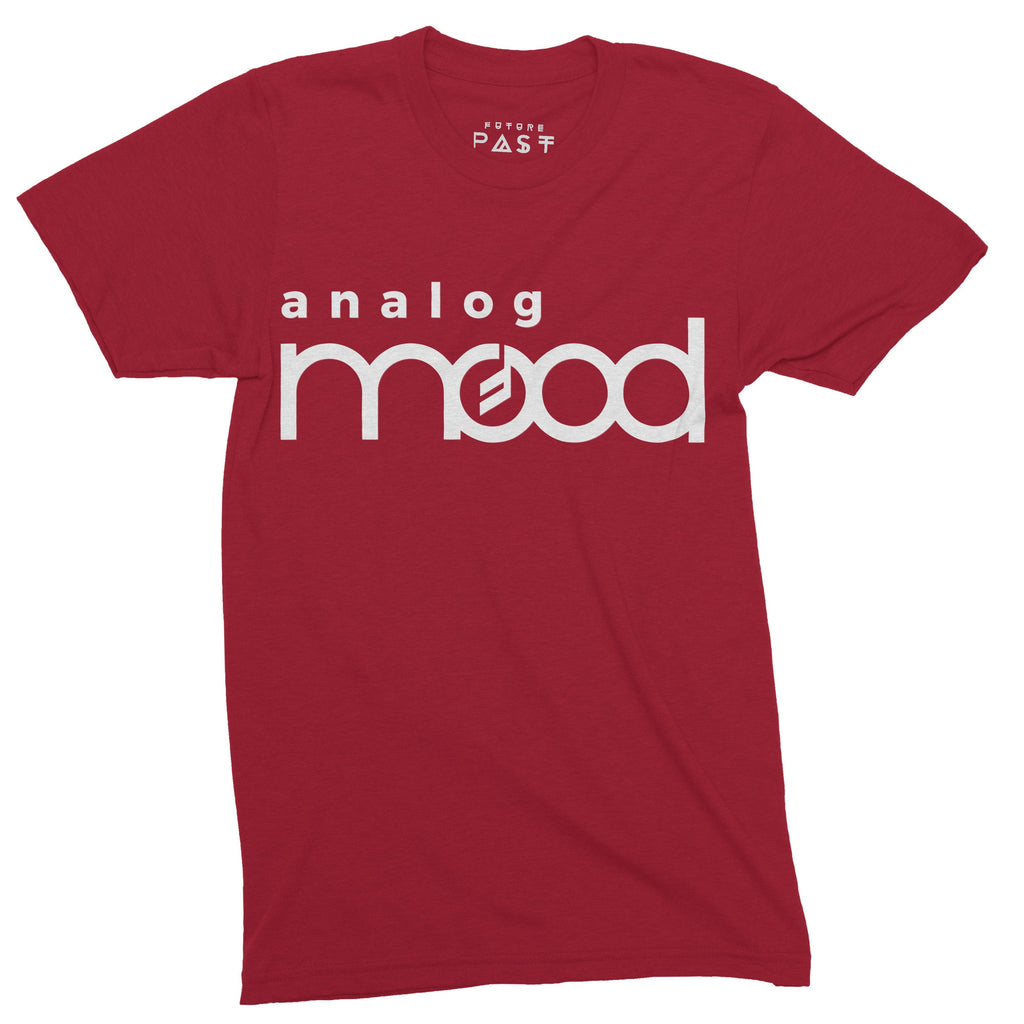 Analog Mood Synthesiser T-Shirt / Red-Future Past-Essential Republik