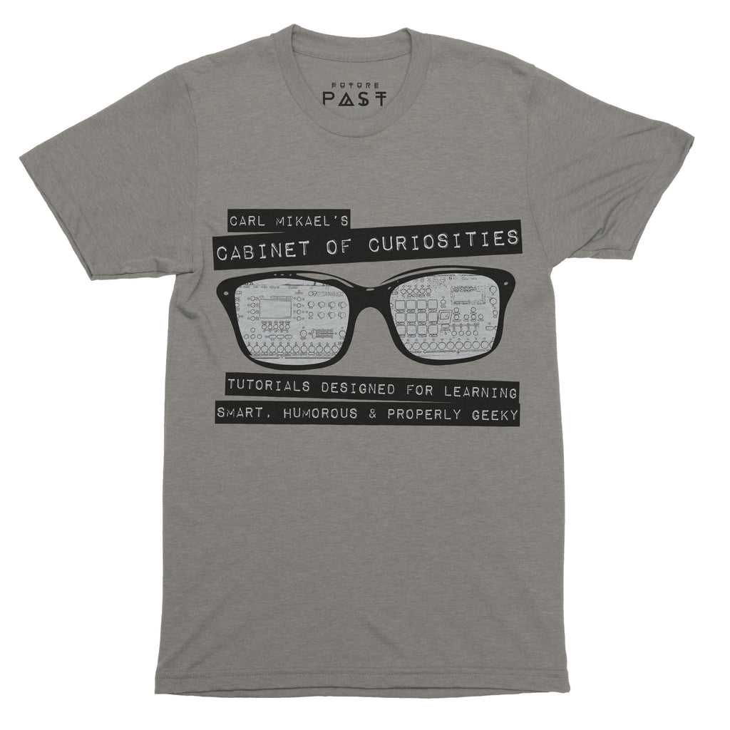 Carl Mikael's Cabinet of Curiosities T-Shirt / Grey-Future Past-Essential Republik