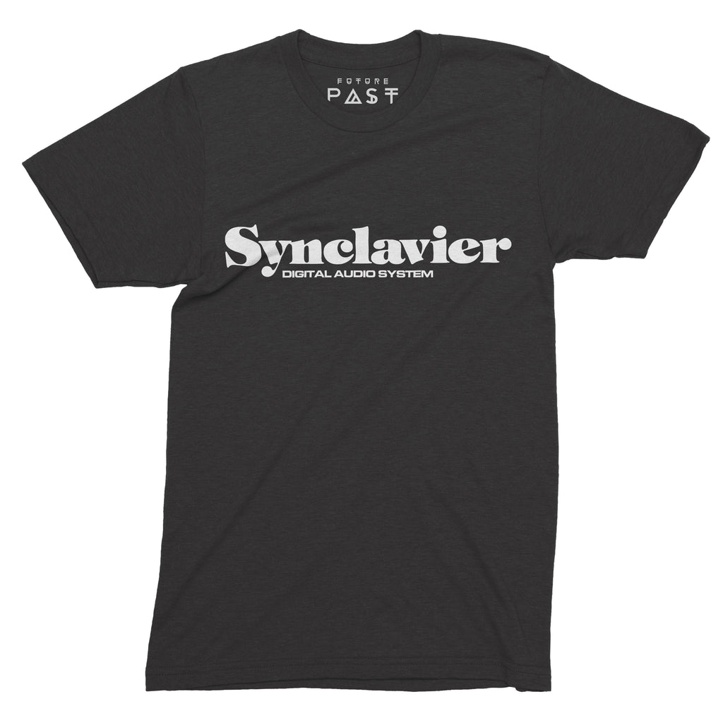 Synclavier Inspired T-Shirt / Black-Future Past-Essential Republik