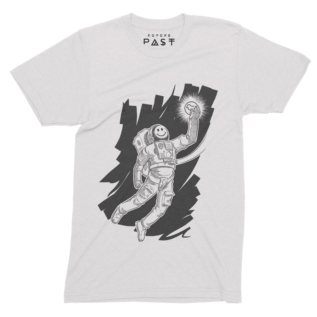 Acid House Astronaut T-Shirt / White-Future Past-Essential Republik