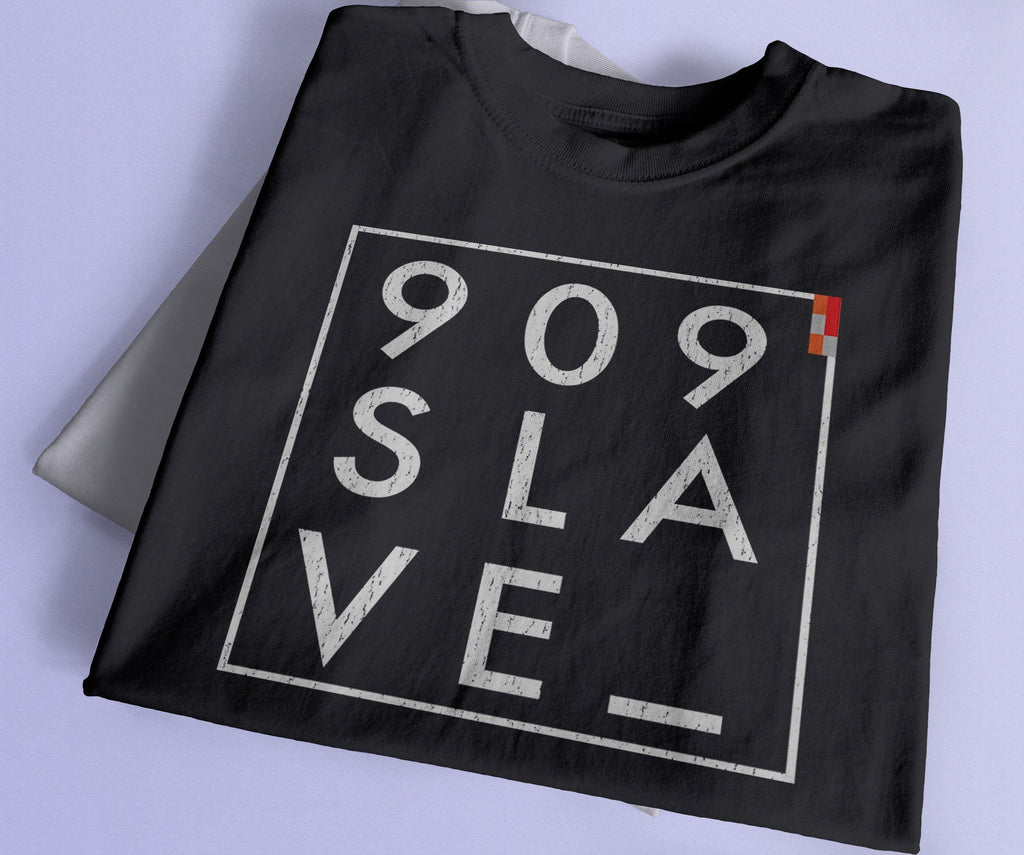 909 Slave T-Shirt / Black-Future Past-Essential Republik