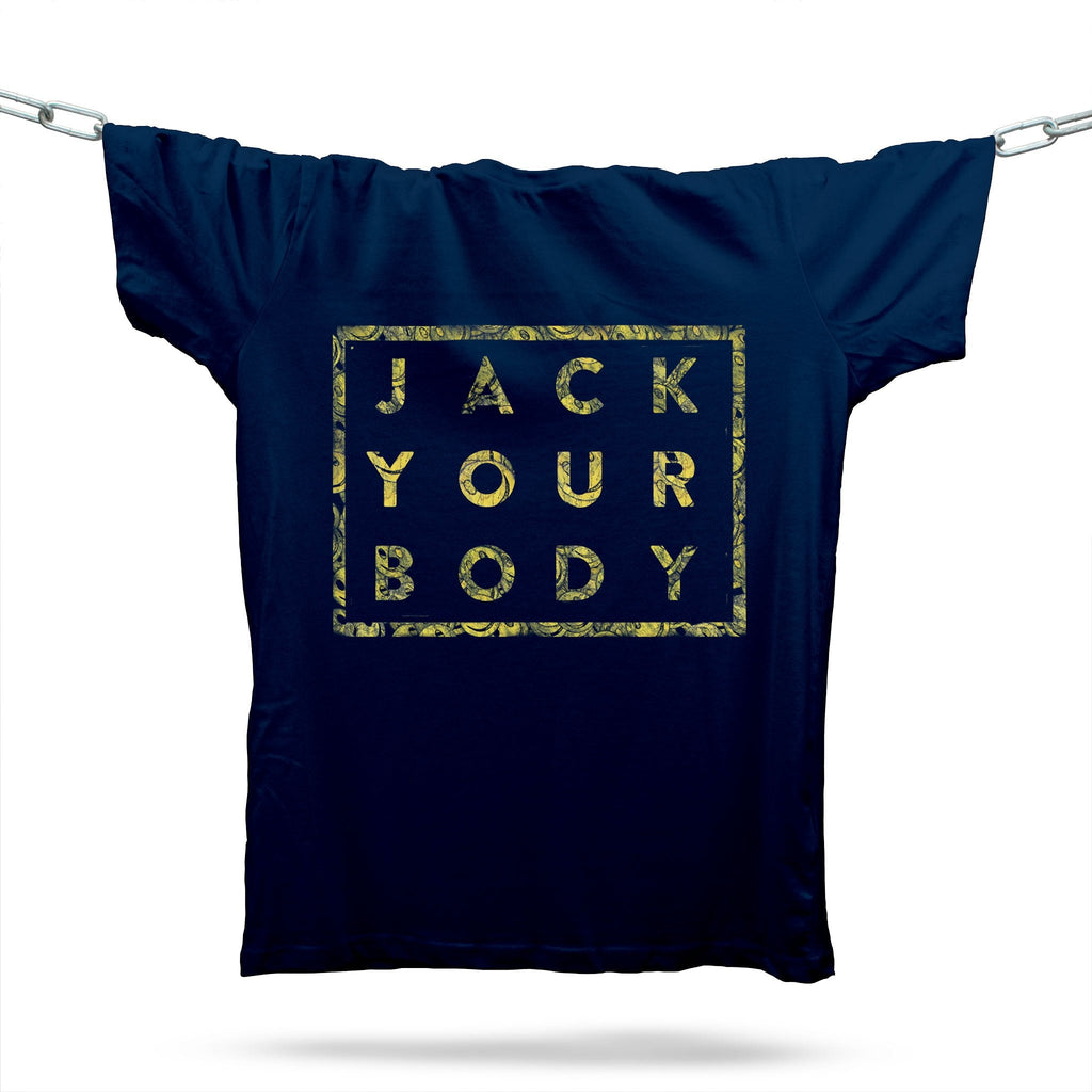 Jack Your Body T-Shirt / Navy-Future Past-Essential Republik