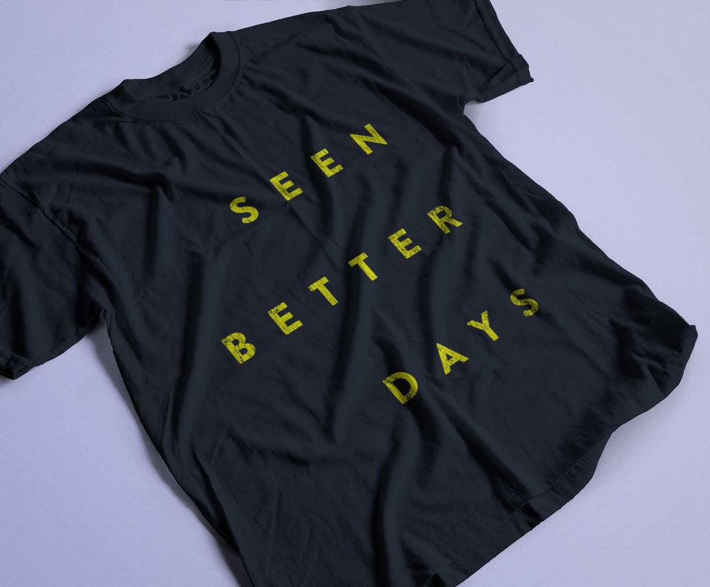 Seen Better Days T-Shirt / Navy-Future Past-Essential Republik