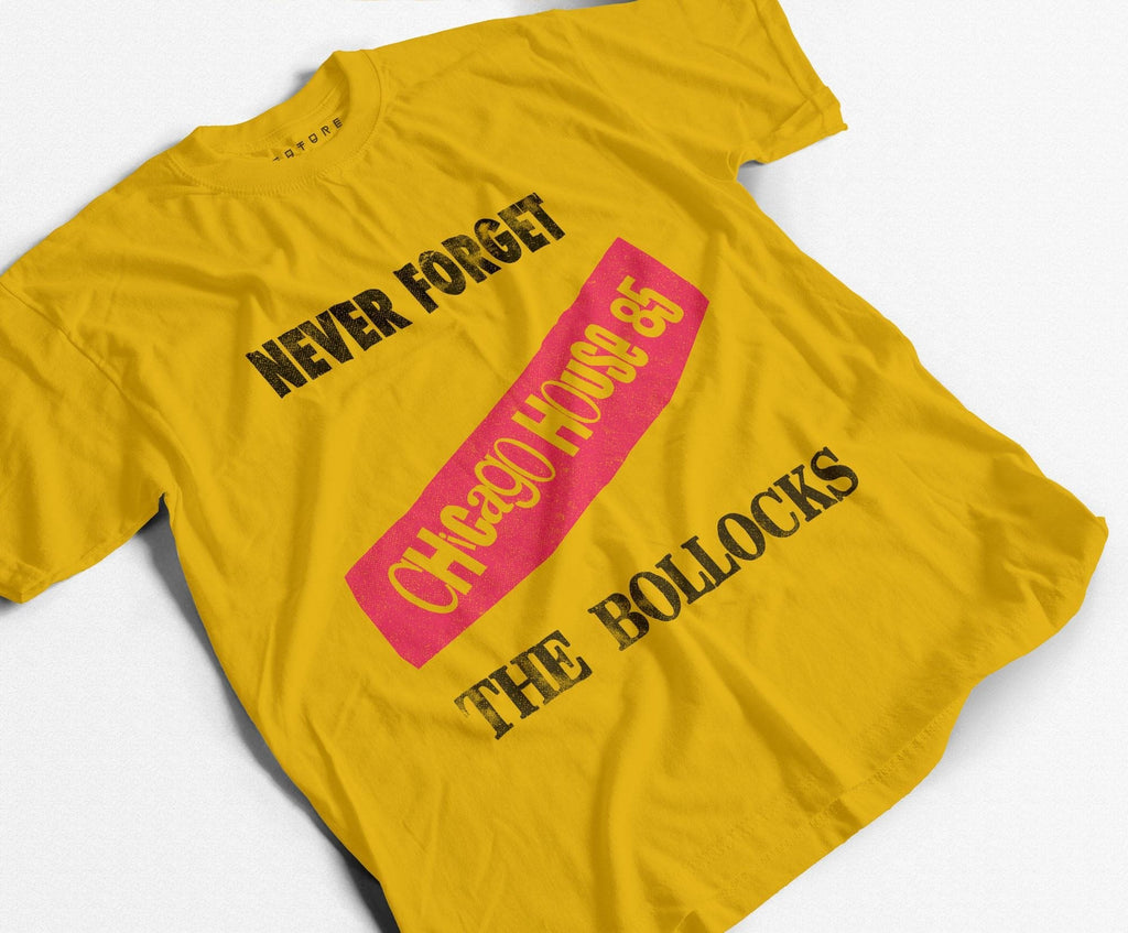 Chicago House Punk 1985 T-Shirt / Gold-Future Past-Essential Republik