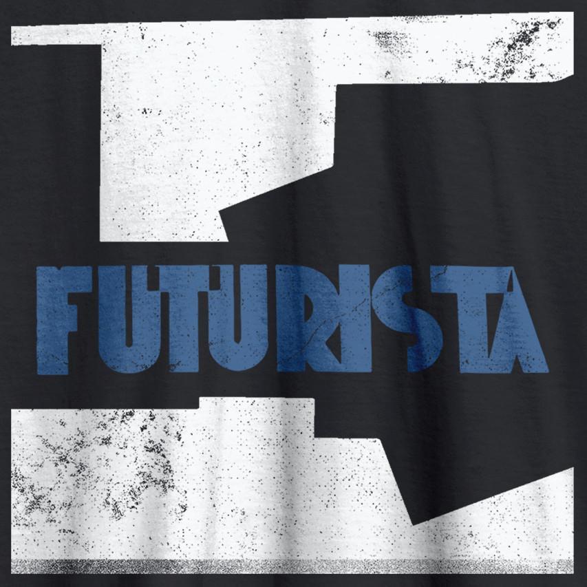 Futurism Futurista T-Shirt / Black-Future Past-Essential Republik