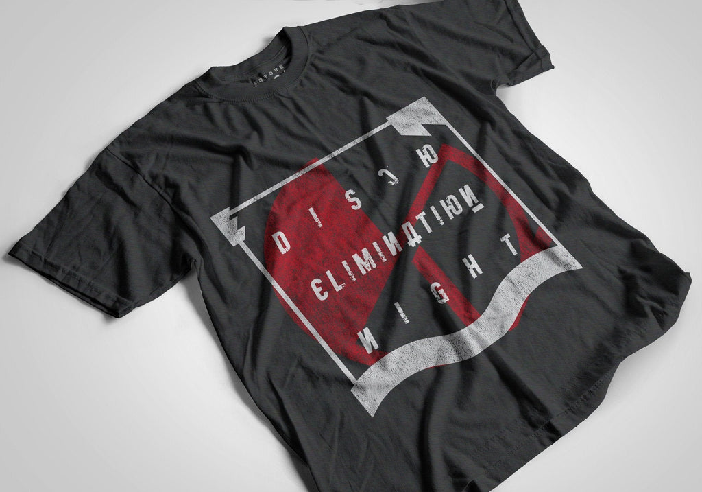Disco Elimination Night T-Shirt / Black-Future Past-Essential Republik