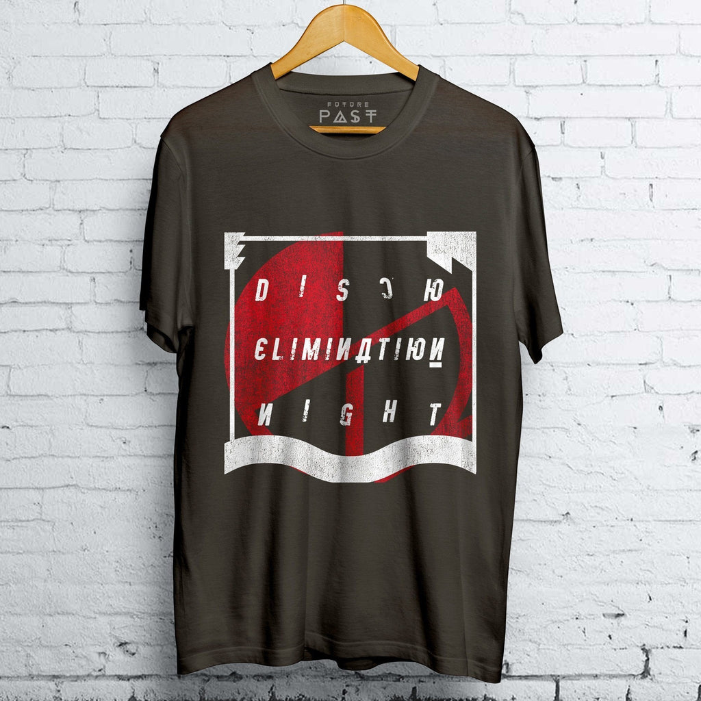 Disco Elimination Night T-Shirt / Black-Future Past-Essential Republik
