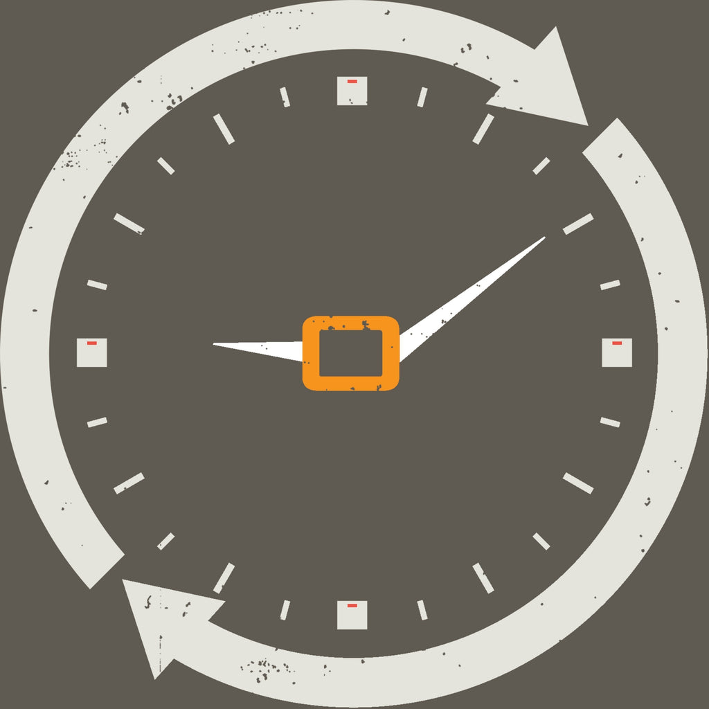 9:09 Clock T-Shirt / Khaki-Future Past-Essential Republik