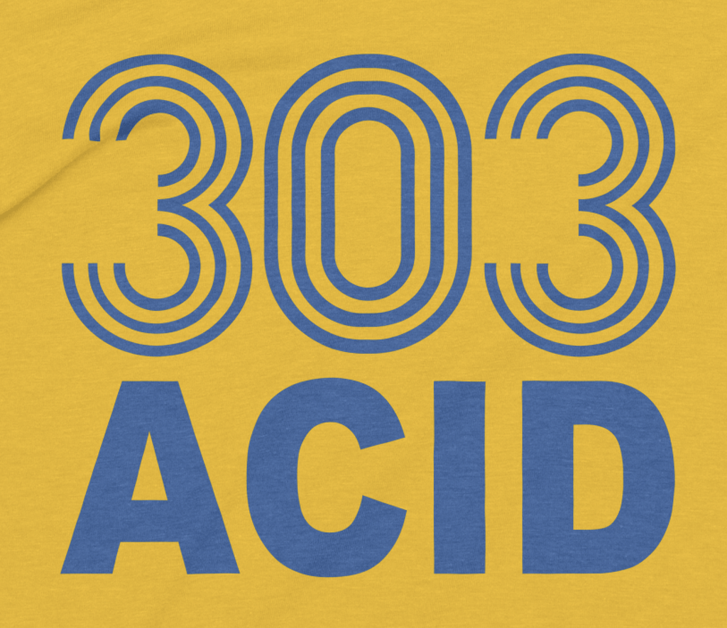 303 Acid State T-Shirt / Gold-Future Past-Essential Republik