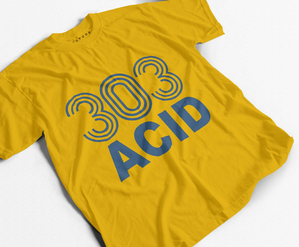 303 Acid State T-Shirt / Gold-Future Past-Essential Republik