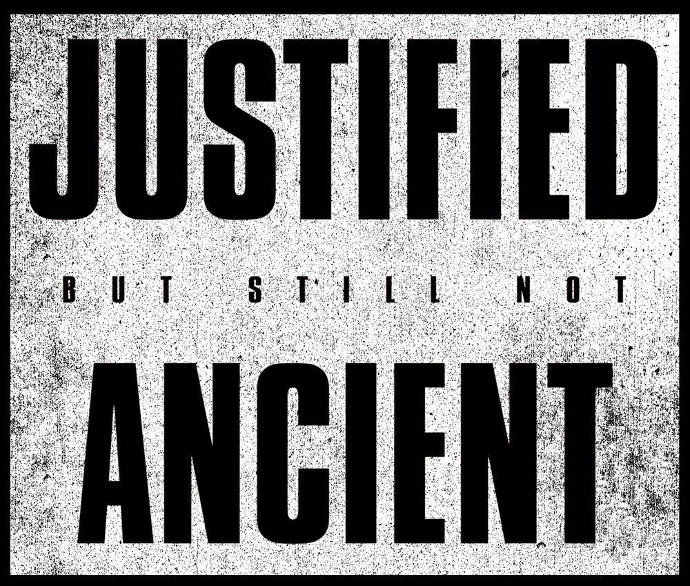 Justified But Not Yet Ancient T-Shirt / Black-Future Past-Essential Republik