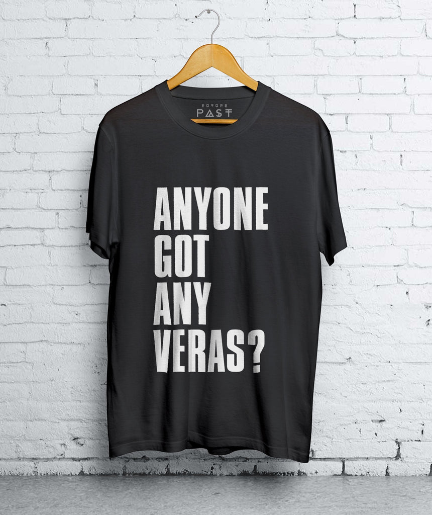 Anyone Got Any Veras T-Shirt / Black-Future Past-Essential Republik