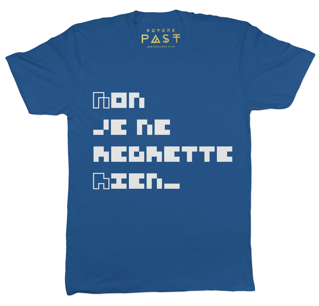 Je Ne Regrette Rien T-Shirt / Royal-Future Past-Essential Republik