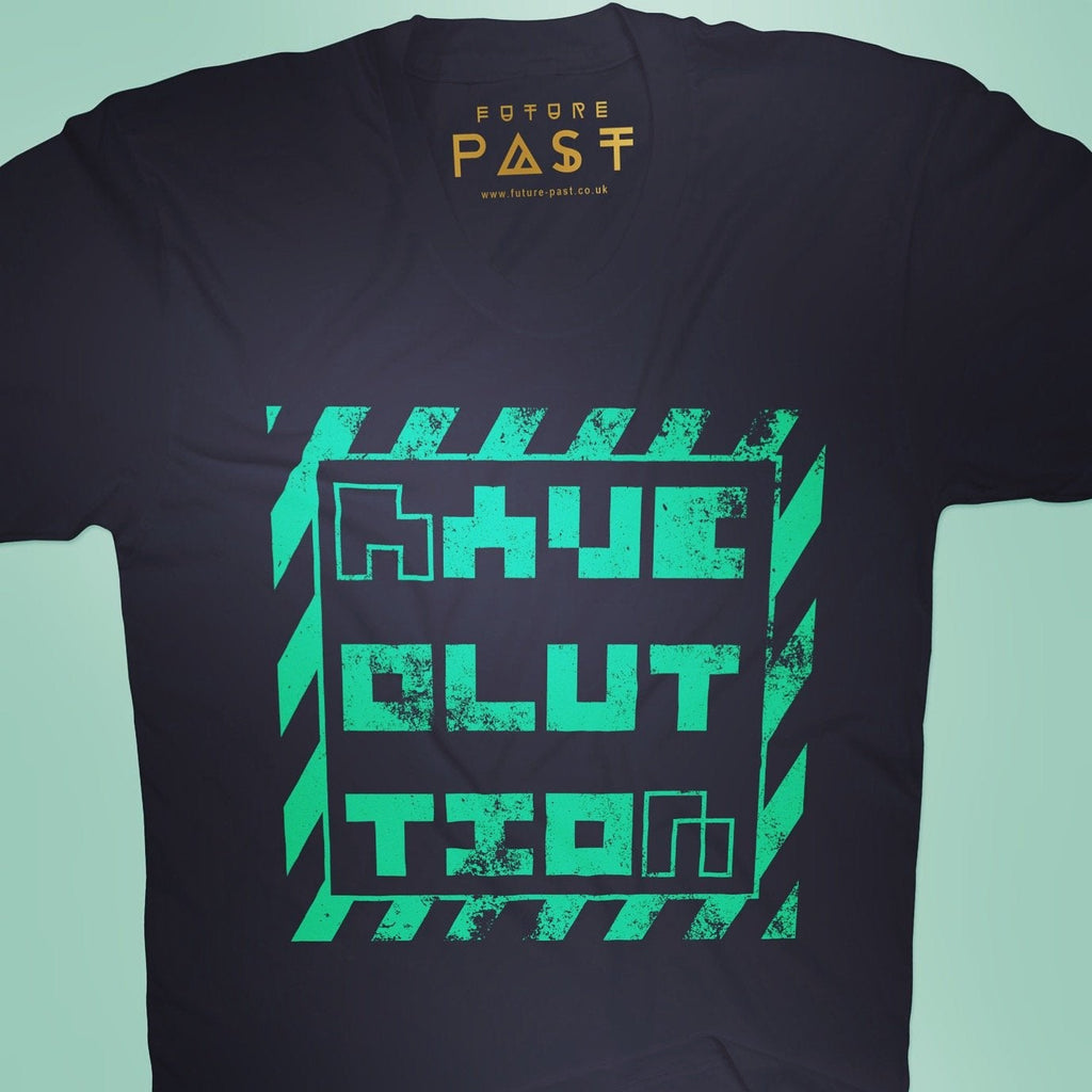 Raveolution T-Shirt / Navy-Future Past-Essential Republik