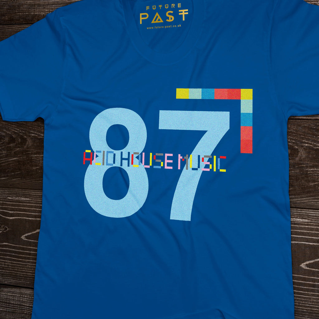 Acid House 87 T-Shirt / Royal-Future Past-Essential Republik