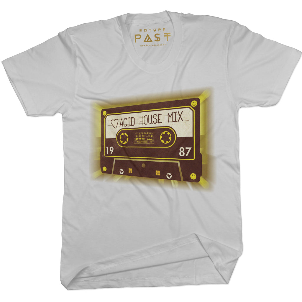 Mixtape House T-Shirt / White-Future Past-Essential Republik
