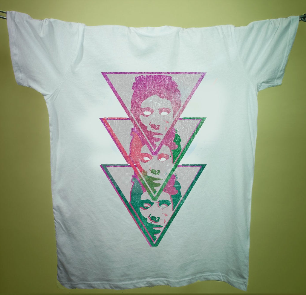 Punk Triangle T-Shirt / Royal Or White-Future Past-Essential Republik