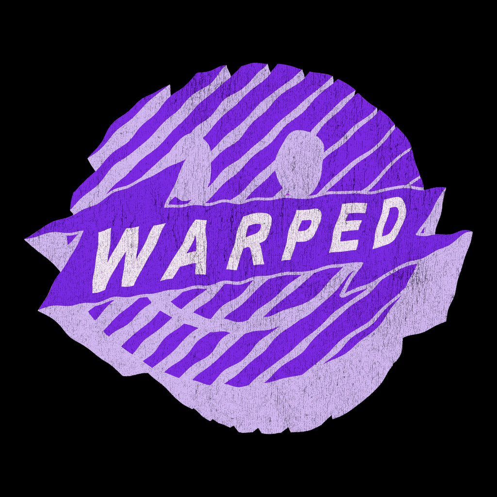Warped Ripple T-Shirt / Navy-Future Past-Essential Republik