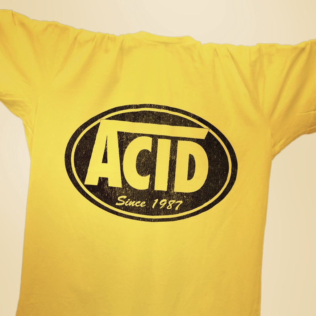 Acid Skatewear T-Shirt / Gold-Future Past-Essential Republik