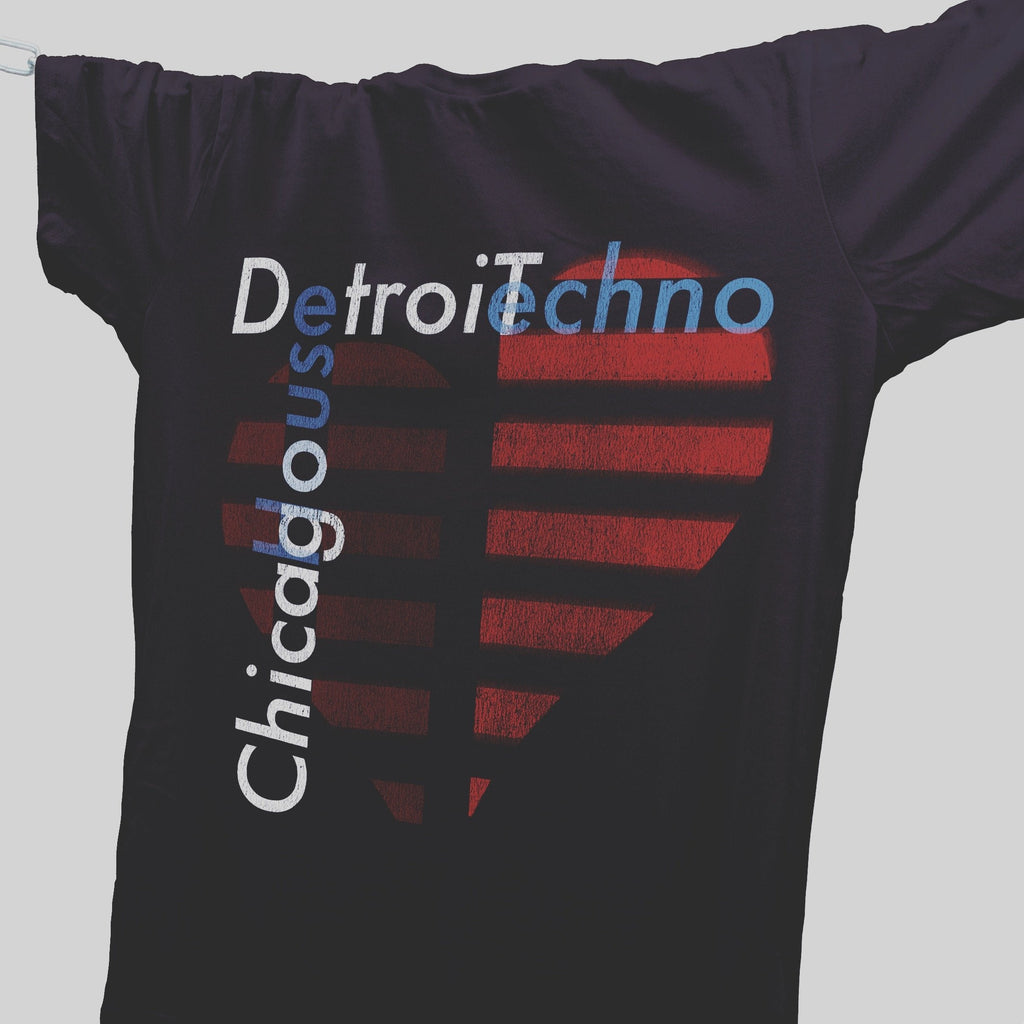 House Techno Origins T-Shirt / Black-Future Past-Essential Republik