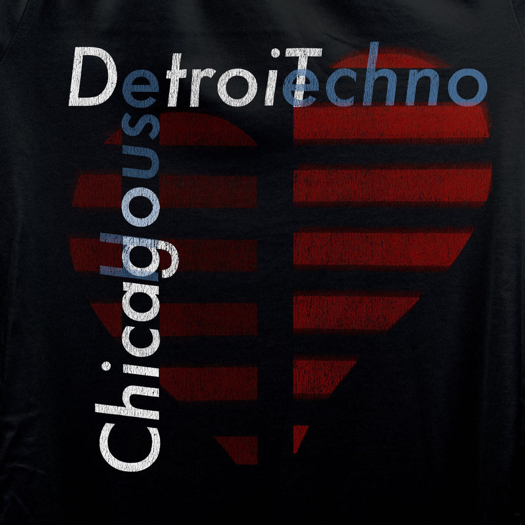 House Techno Origins T-Shirt / Black-Future Past-Essential Republik