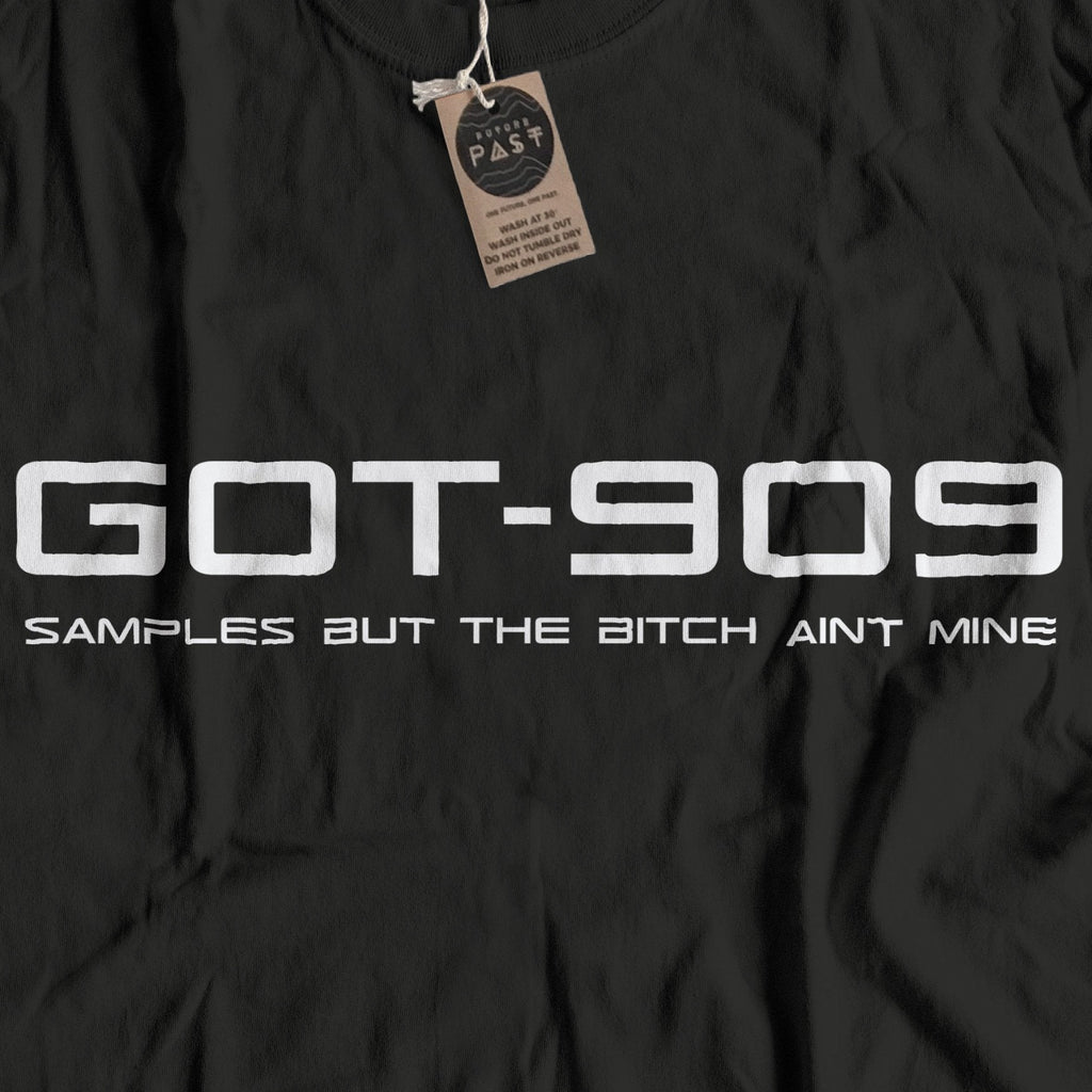 Got 909 Samples T-Shirt / Black-Future Past-Essential Republik