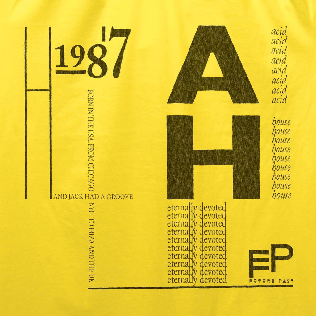 House 1987 T-Shirt / Gold-Future Past-Essential Republik