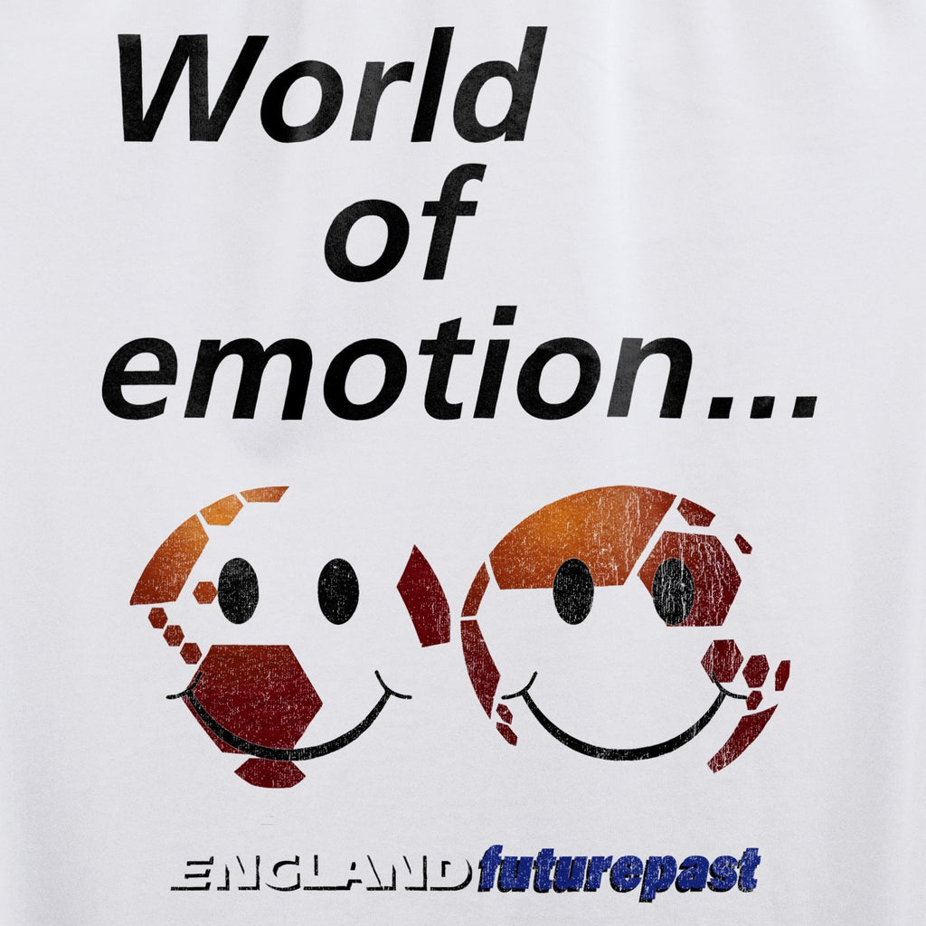 World Of Emotion T-Shirt / White-Future Past-Essential Republik