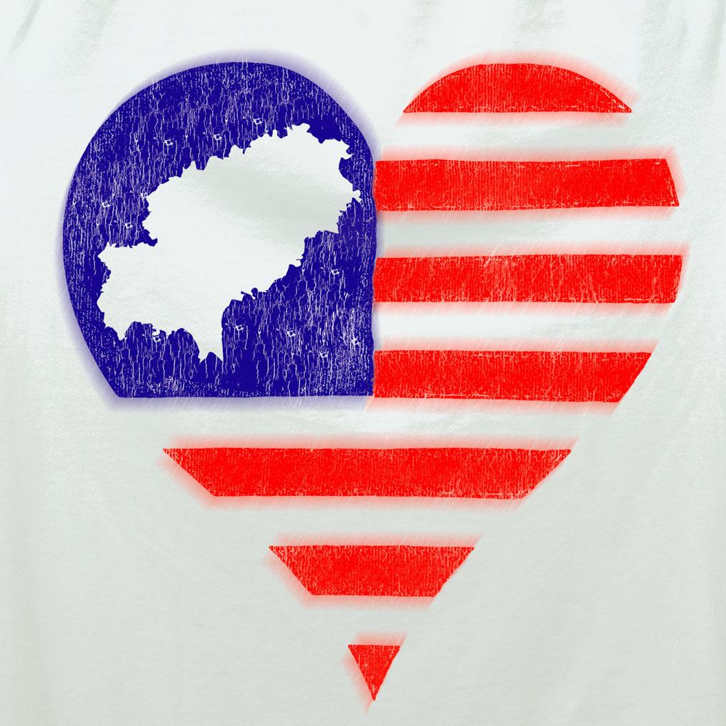 Ibiza Love Heart T-Shirt / White-Essential Republik