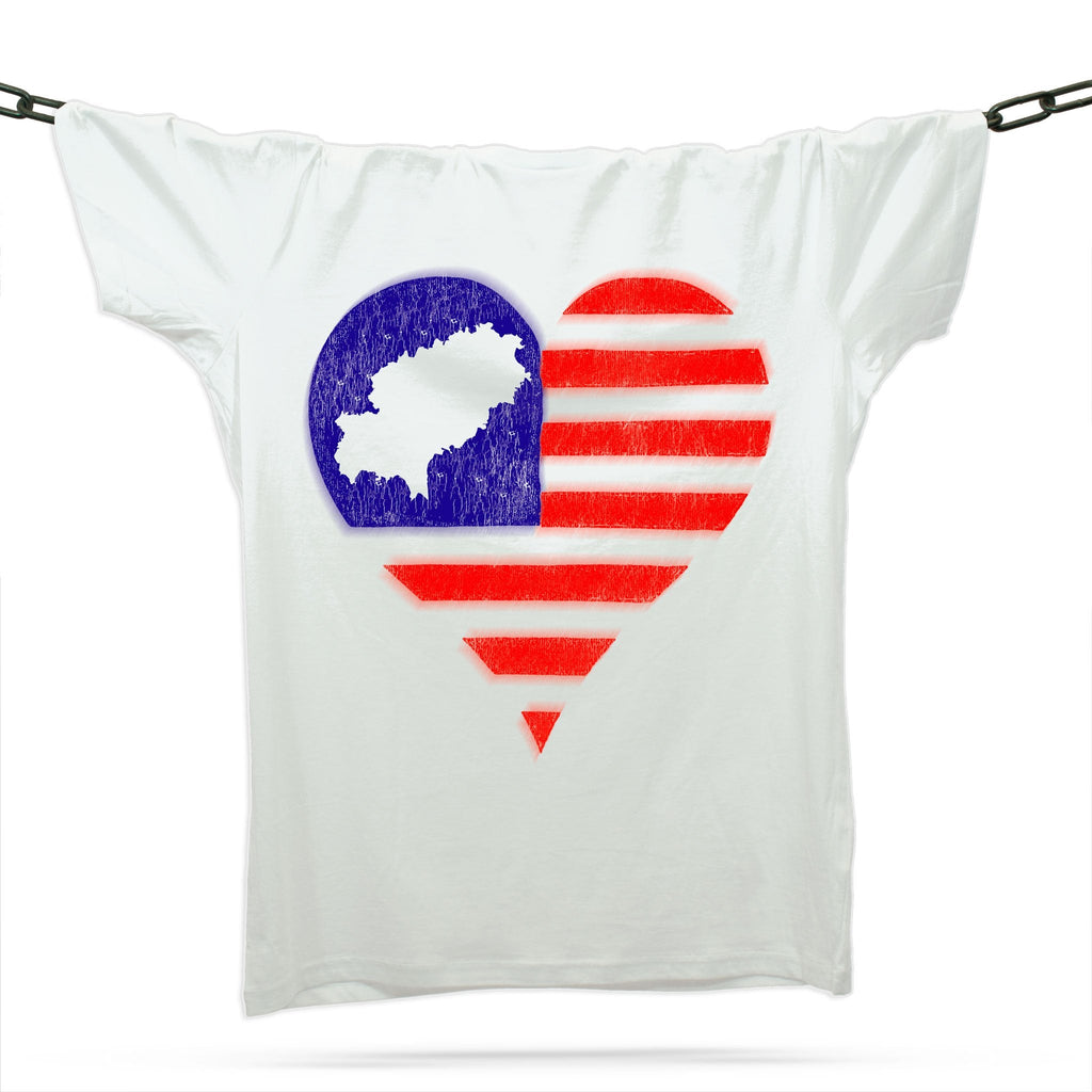 Ibiza Love Heart T-Shirt / White-Essential Republik