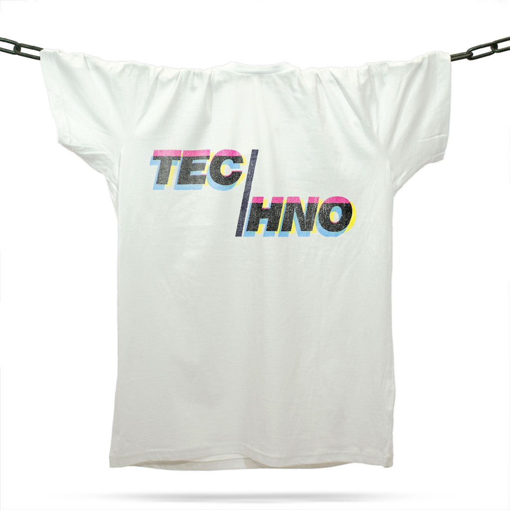Total Techno T-Shirt / White-Future Past-Essential Republik