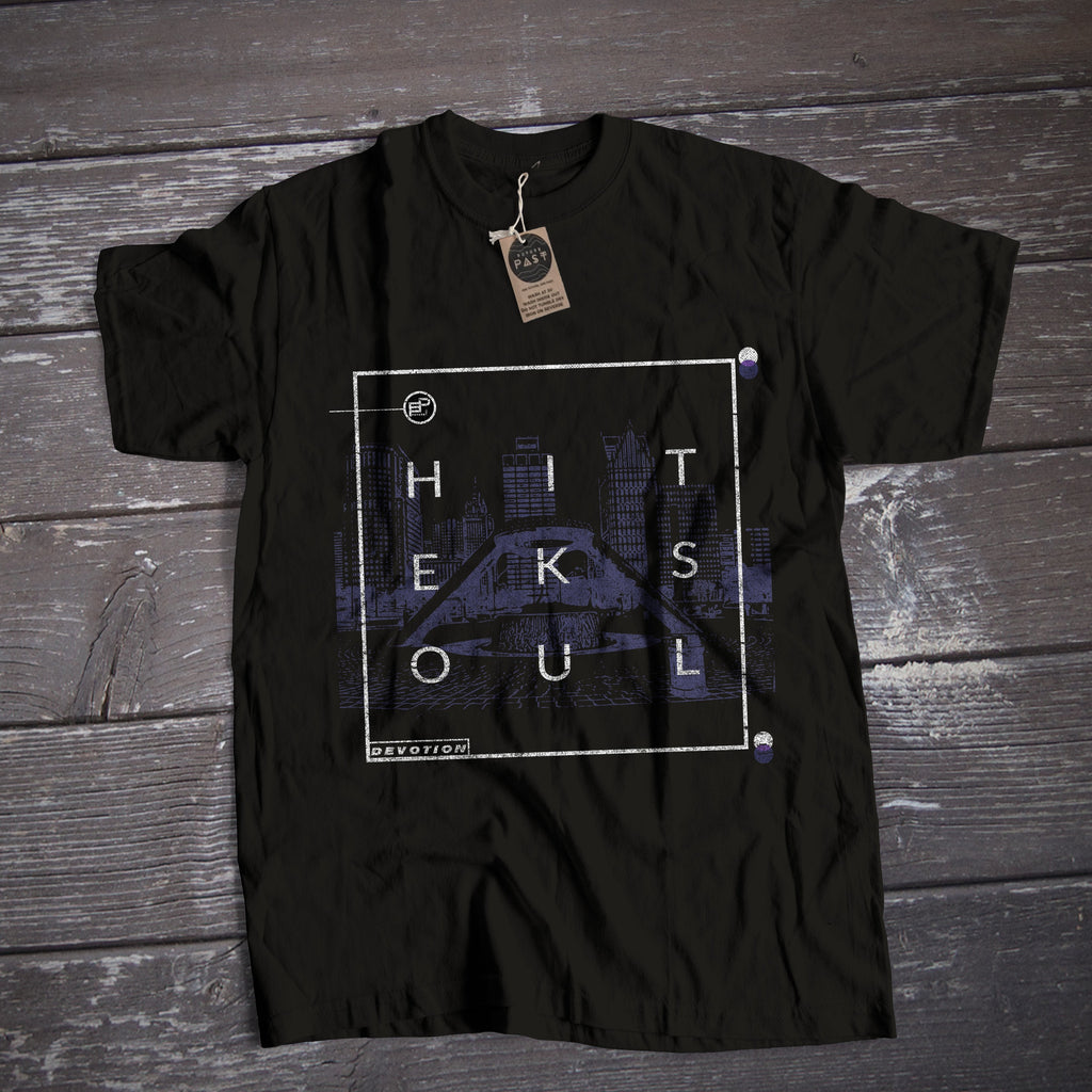 HiTekSoul T-Shirt / Black-Future Past-Essential Republik