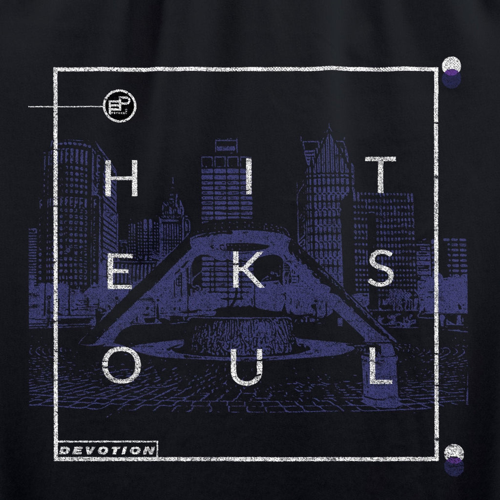 HiTekSoul T-Shirt / Black-Future Past-Essential Republik