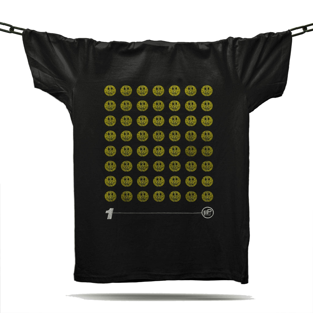 Future Past Pulsar Birthday T-Shirt / Black-Future Past-Essential Republik