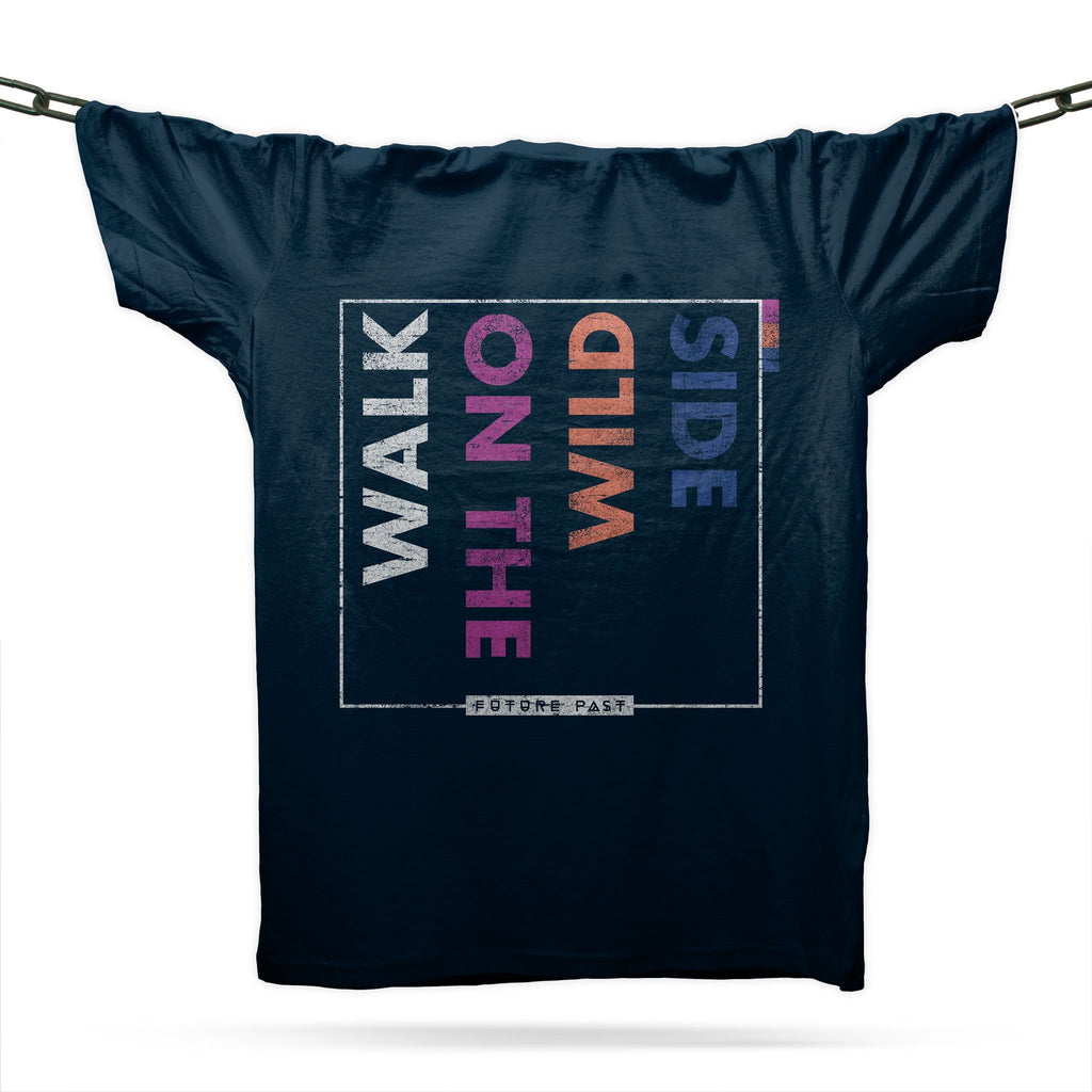 Walk On The Wild Side T-Shirt / Navy-Future Past-Essential Republik
