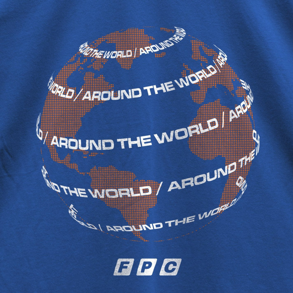 Around The World FPC T-Shirt / Royal-Future Past-Essential Republik