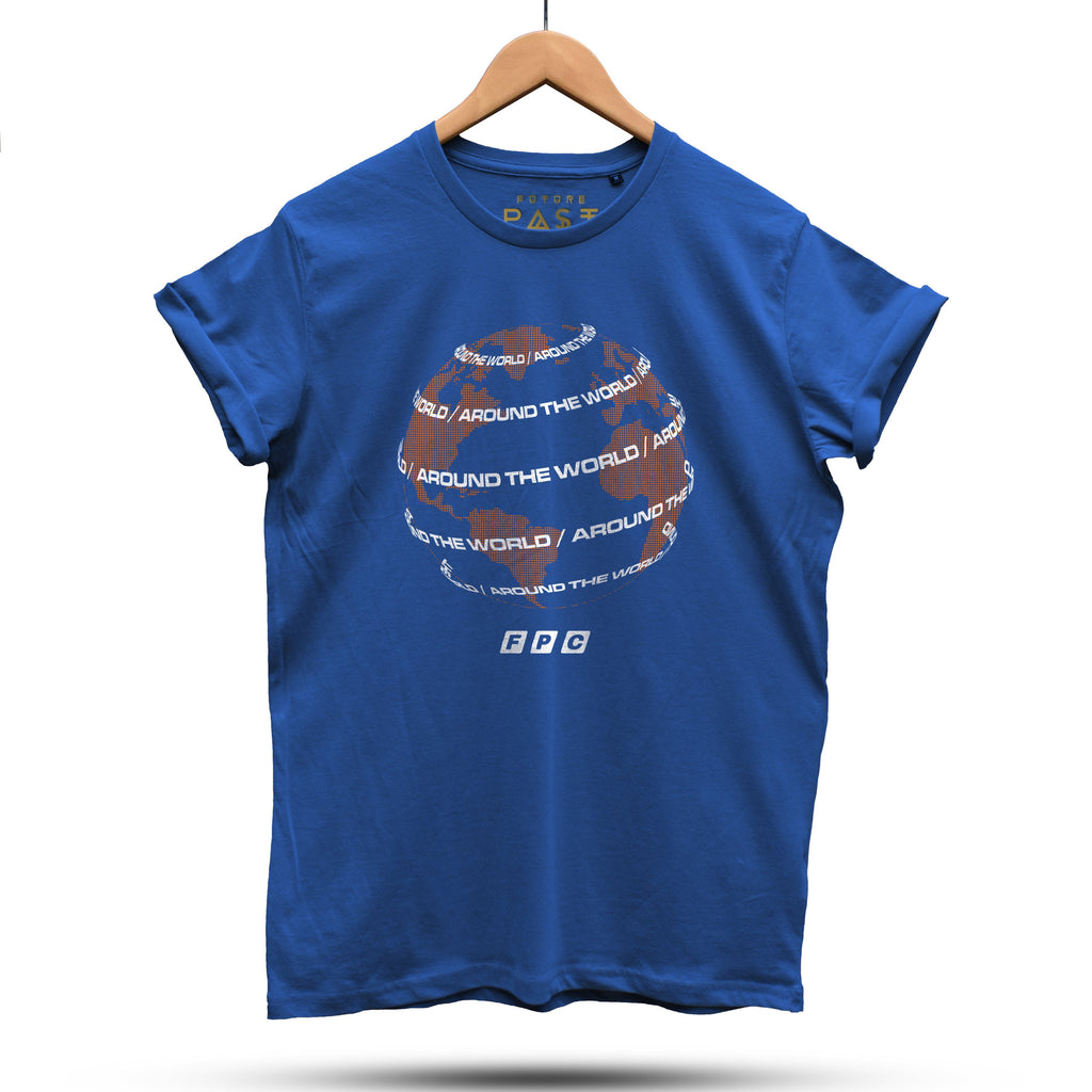 Around The World FPC T-Shirt / Royal-Future Past-Essential Republik