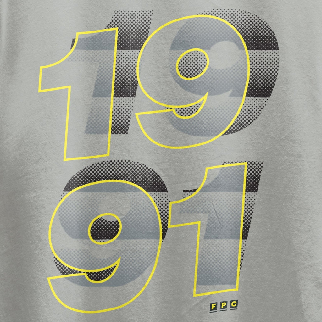 1991 T-Shirt / Grey-Future Past-Essential Republik