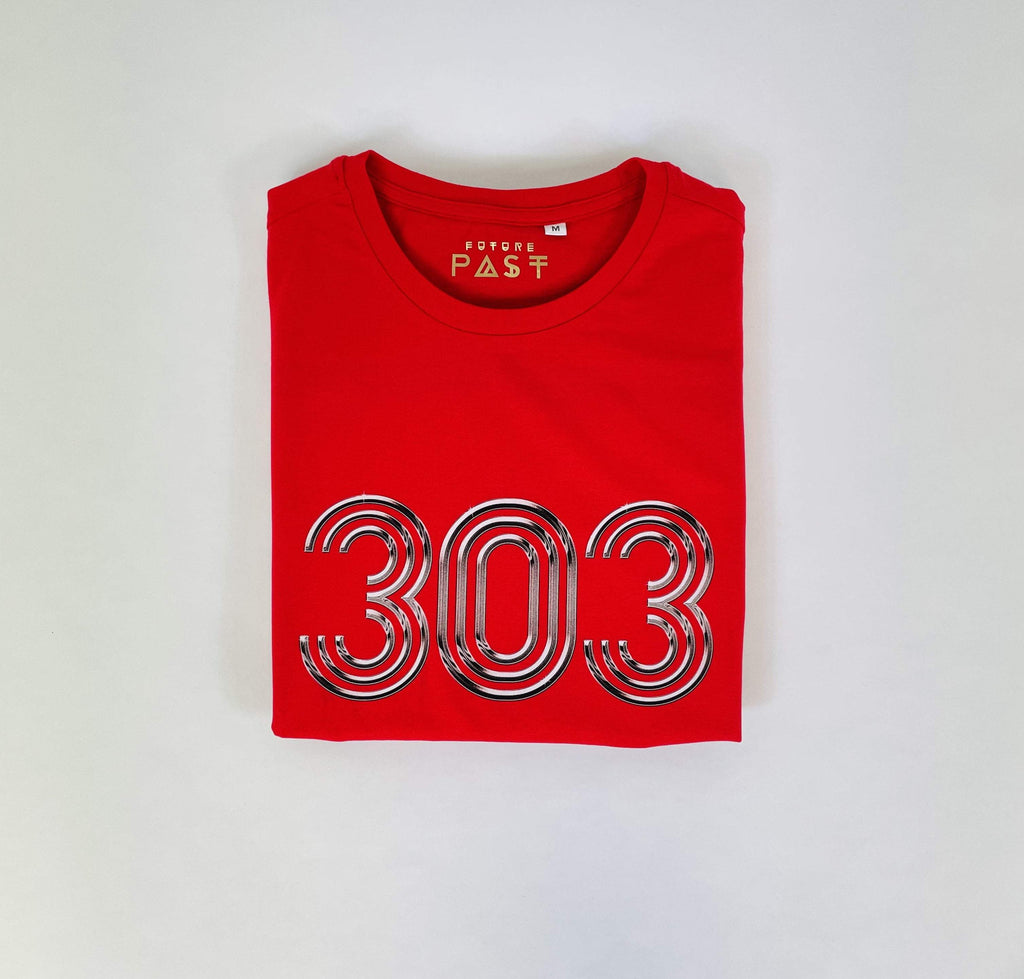Chrome 303 T-Shirt / Red-Future Past-Essential Republik