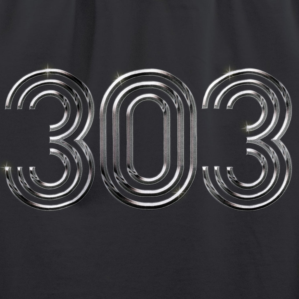 Chrome 303 T-Shirt / Black-Future Past-Essential Republik